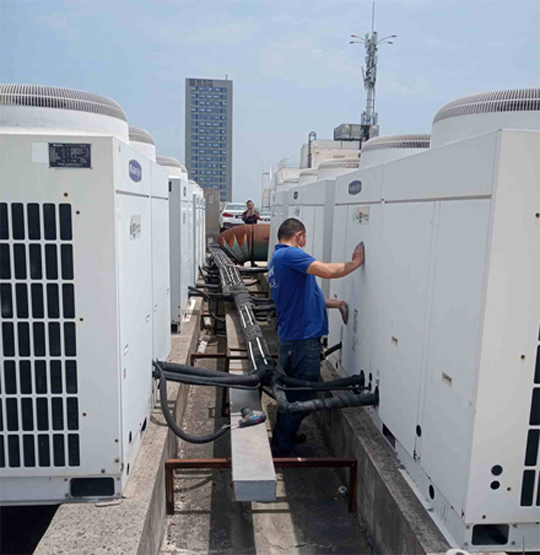 临猗中央空调制热和不制冷系统维修方法